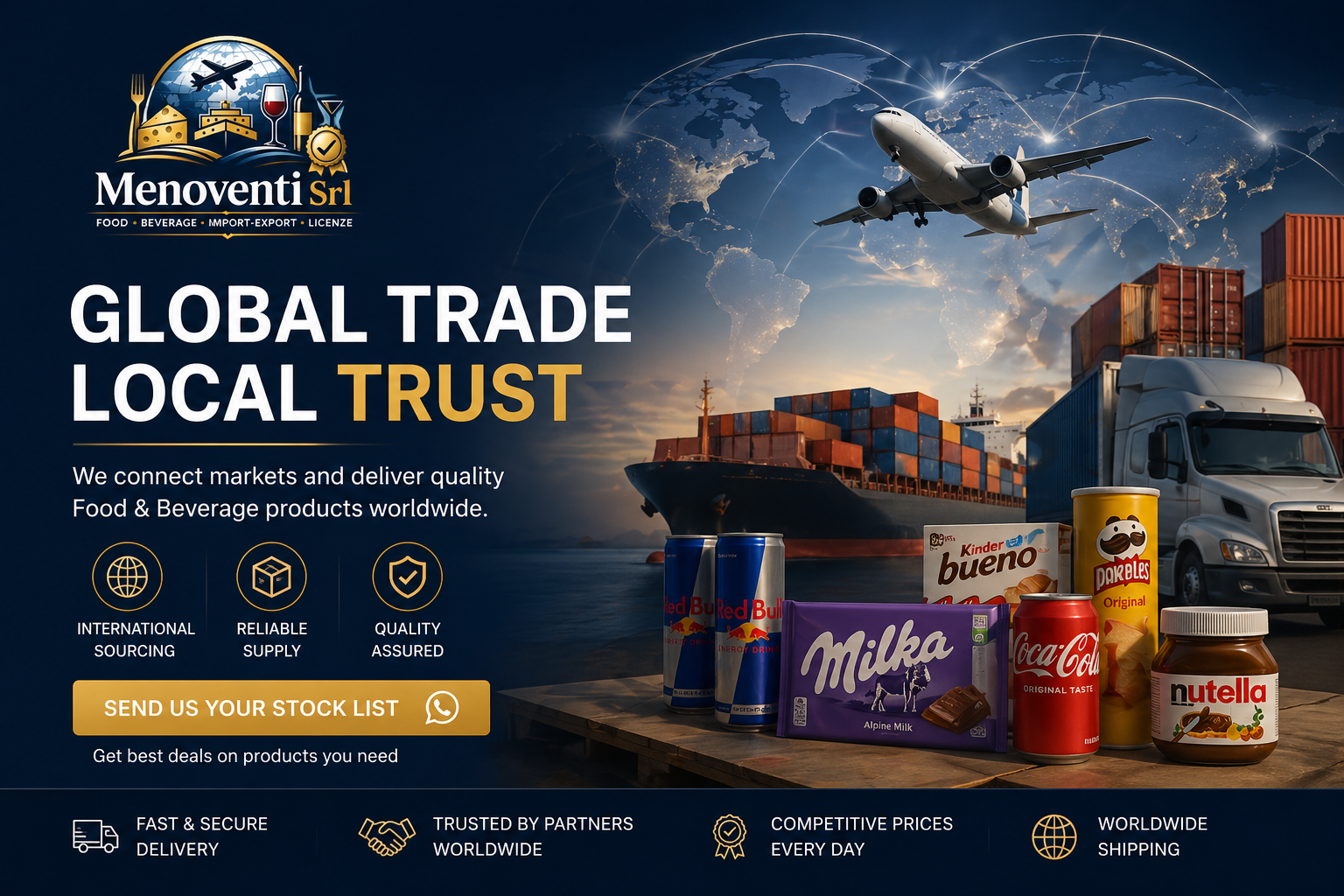 Menoventi SRL Global FMCG Trading